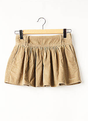 Jupe courte poches beige PEPE JEANS femme
