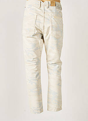 Pantalon droit taille normale taille normale beige SCOTCH & SODA homme