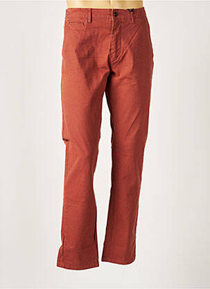 Pantalon droit orange SCOTCH & SODA pour homme