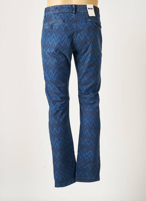 Pantalon droit tissage chiné taille normale bleu SCOTCH & SODA homme