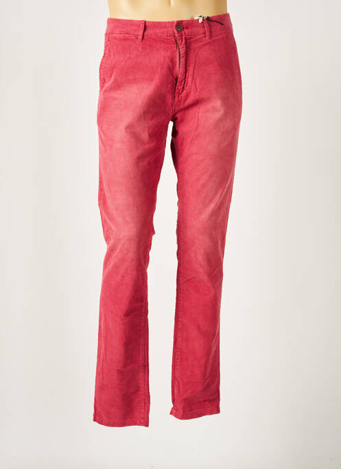 Pantalon droit rose SCOTCH & SODA pour homme