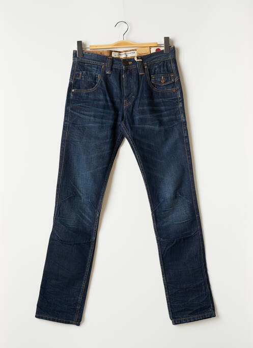 Jeans coupe droite bleu FREEMAN T.PORTER pour homme