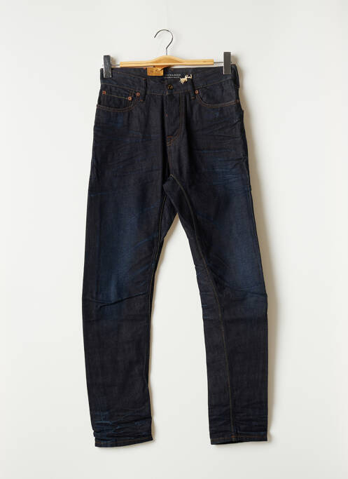 Jeans coupe large bleu SCOTCH & SODA pour homme