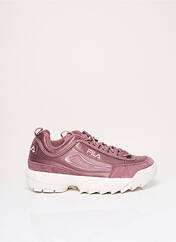 Baskets rose FILA pour femme seconde vue