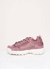 Baskets rose FILA pour femme seconde vue