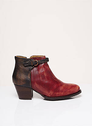 Bottines/Boots rouge DKODE pour femme