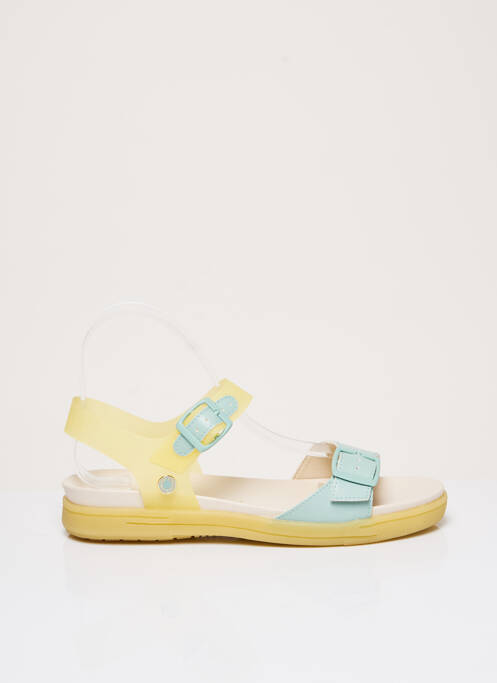 Sandales/Nu pieds jaune CHOCOLATE SCHUBAR pour femme