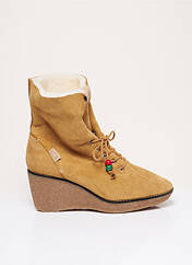 Bottines/Boots beige DOLFIE pour femme seconde vue
