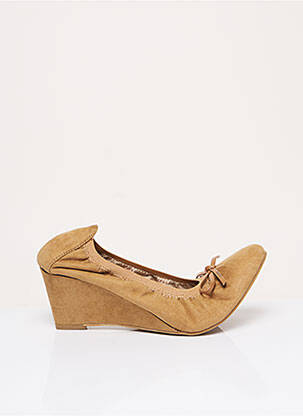 Ballerines Compensées Les P'tites Bombes Antalia - Cuir - Talon Compensé - Pour Femme - 2