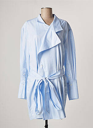 Veste casual finition intérieure doublée bleu MARGAUX LONNBERG femme