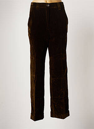 Pantalon droit taille normale taille normale vert LAURENCE BRAS femme