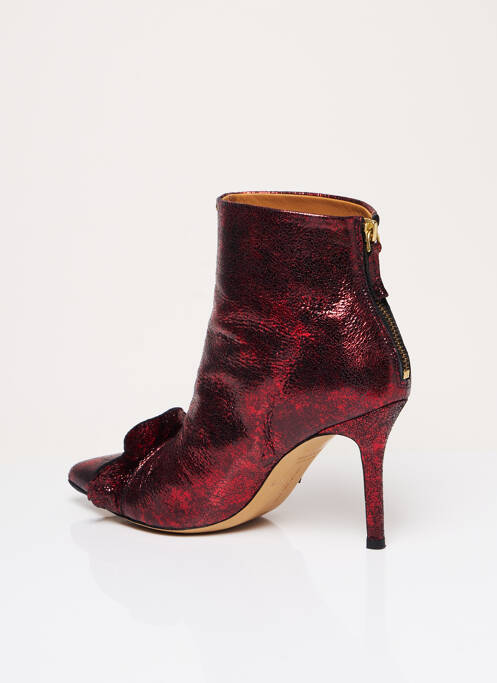 Bottines/Boots rouge JEROME DREYFUSS pour femme