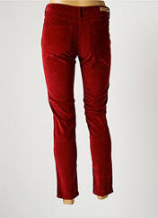 Pantalon droit rouge FIVE pour femme seconde vue