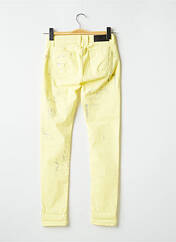 Pantalon slim jaune RELISH pour femme seconde vue
