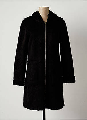 Manteau long noir ROFA FASHION GROUP pour femme