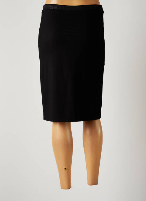 Jupe mi-longue noir GUY DUBOUIS pour femme