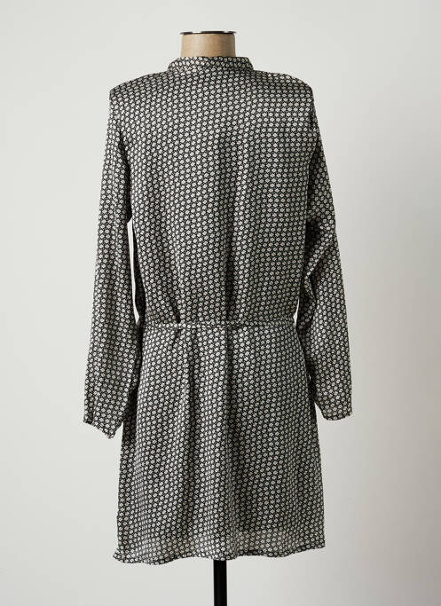 Robe courte gris ROSE ELECTRON pour femme