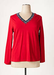 T-shirt rouge MALOKA pour femme seconde vue