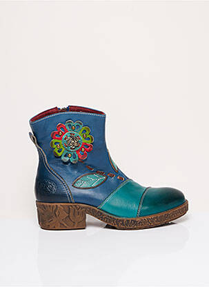 Bottines/Boots bleu LAURA VITA pour femme