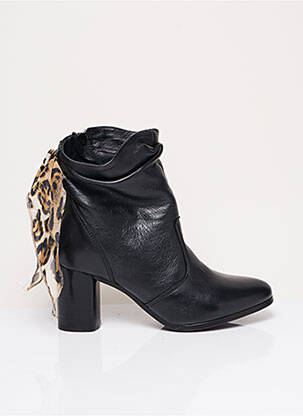 Bottines/Boots noir GOOD STEP pour femme