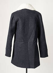 Manteau long bleu MINUIT SUR TERRE pour femme seconde vue