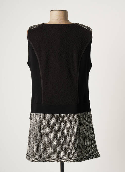 Robe courte noir ARELINE pour femme