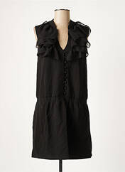 Robe courte noir ARELINE pour femme seconde vue