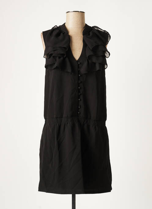 Robe courte noir ARELINE pour femme