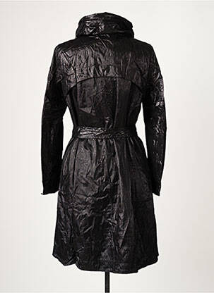 Trench poches sans capuche noir ARELINE femme