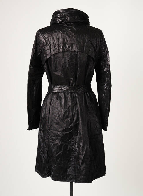 Trench poches sans capuche noir ARELINE femme