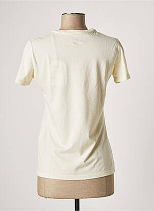 T-shirt sérigraphie manches courtes beige PARAJUMPERS femme