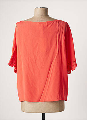 Blouse manches courtes manches courtes orange ATHÉ femme