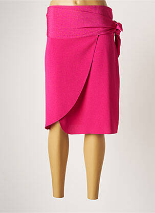 Jupe courte coupe droite rose VANESSA BRUNO femme