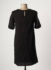 Robe courte noir PABLO pour femme seconde vue
