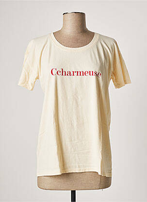 T-shirt beige VANESSA BRUNO pour femme