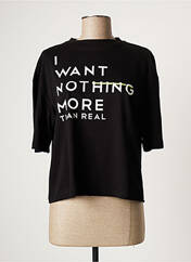 T-shirt noir HIDNANDER pour femme seconde vue