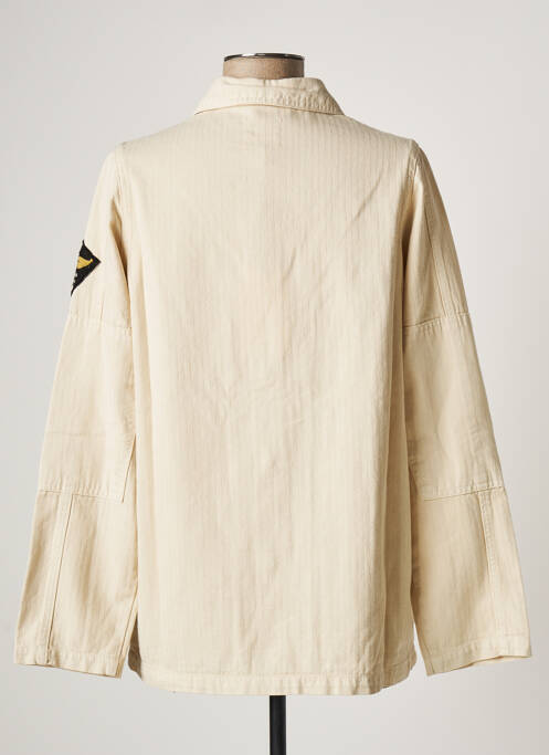 Veste casual coupe droite beige FIVE femme