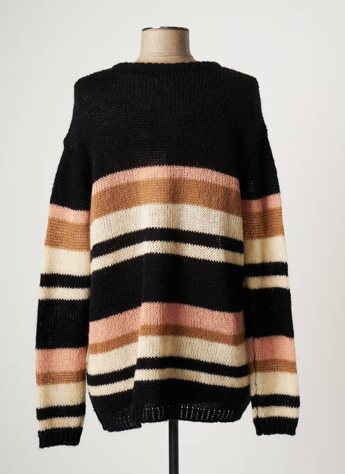 Gilet manches longues noir FIVE pour femme