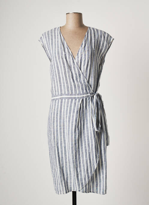 Robe mi-longue bleu HARTFORD pour femme