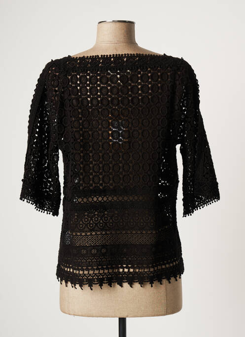 Top noir ATHÉ pour femme