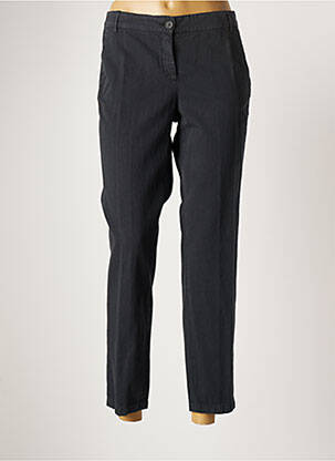 Pantalon 7/8 stretch taille basse bleu HARTFORD femme