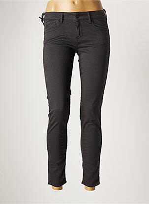 Pantalon 7/8 stretch taille basse gris FIVE femme