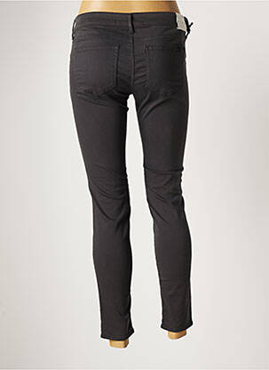 Pantalon 7/8 stretch taille basse gris FIVE femme