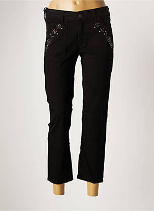 Jeans coupe droite noir FIVE femme