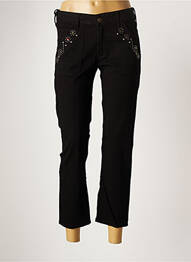 Jeans coupe droite noir FIVE femme