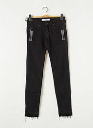 Pantalon slim noir FIVE femme