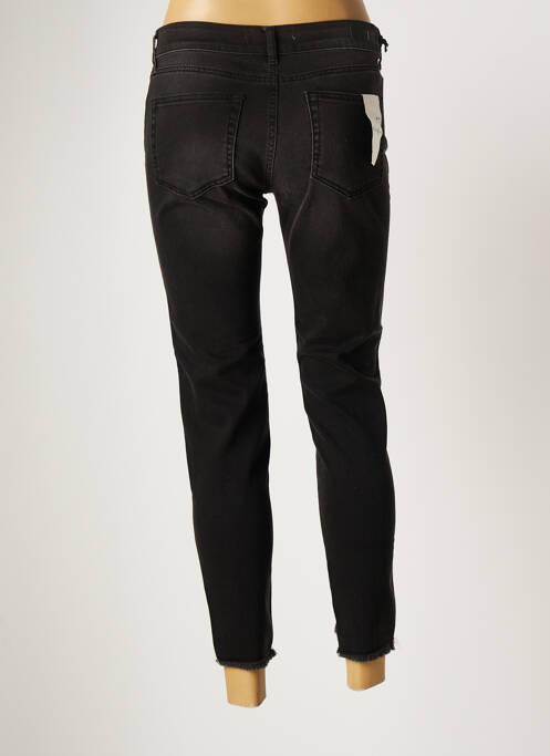 Jeans coupe slim noir FIVE pour femme