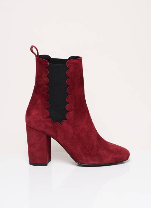 Bottines/Boots rouge TARA JARMON pour femme