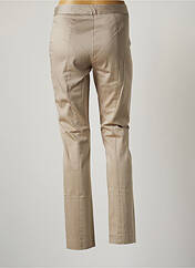 Pantalon droit beige DIKTON'S pour femme seconde vue