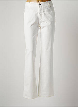 Pantalon droit blanc CONCEPT K pour femme